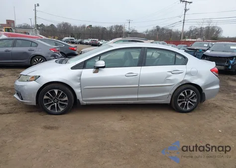 2013 Honda Civic Ex z USA, uszkodzony, nr VIN 2HGFB2F85DH532716
